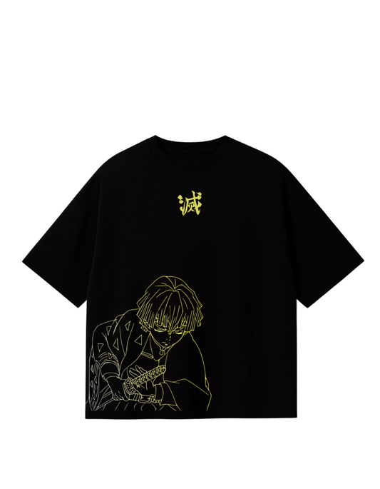 Zenitsu breath Oversized T-Shirt